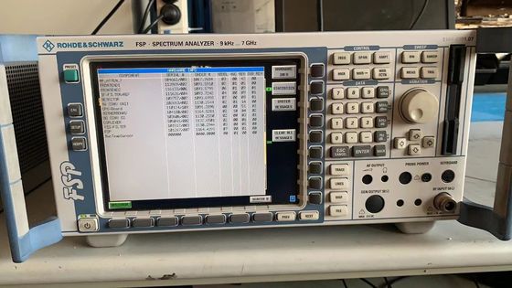 Αγορά Rohde και συσκευή ανάλυσης FSP7 9KHz-7GHz φάσματος Schwarz RF ανθεκτική ηλεκτρονική κατασκευή