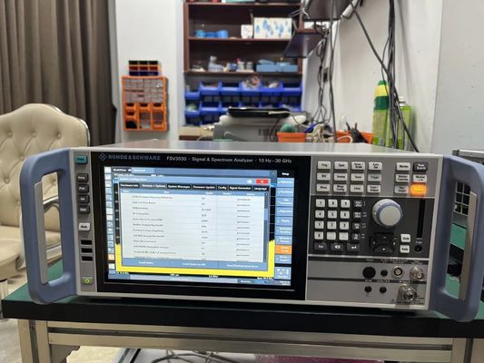 Αγορά Rohde και σημάτων και φάσματος Schwarz FSV3030 συσκευή ανάλυσης 10 Hz στη FCC 30 Ghz ηλεκτρονική κατασκευή