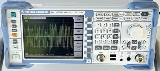 Αγορά Rohde Schwarz ZVL3 Φορητός Αναλυτής Δικτύου Vector 9 kHz έως 13,6 GHz Μεταχειρισμένο VNA ηλεκτρονική κατασκευή