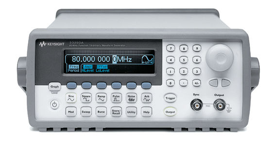 Αγορά Λειτουργία Keysight 33250A / Generator αυθαίρετης μορφής κύματος, 80 MHz RS-232 IO συνδεσιμότητα υποστηρίζεται ηλεκτρονική κατασκευή