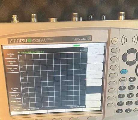 Αγορά Ανρίτσου MS2034A VNA Master 2 MHz έως 4 GHz Ελέγχων Δικτύων Βεκτών Χεριού ISO17025 Χαρακτηρισμένο ηλεκτρονική κατασκευή
