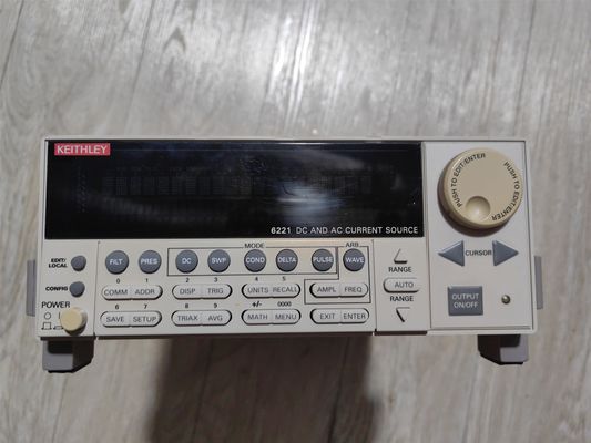 Αγορά Keithley 6221 Υπερευαισθητική πηγή ρεύματος και παροχή συνεχούς ενέργειας με εύρος 100fA έως 100mA και ρυθμό ενημέρωσης εξόδου 10MHz ηλεκτρονική κατασκευή