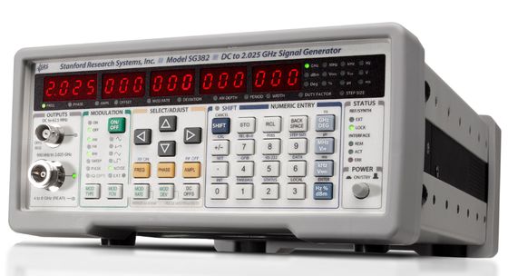 Αγορά Σχέδιο SRS SG380 σειράς γεννήτριας RF σήματος με ανάλυση 1μHz 2.025GHz εύρος συχνοτήτων και OCXO χρονολογική βάση ηλεκτρονική κατασκευή