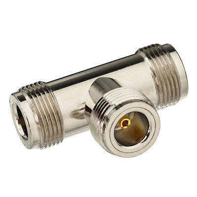 Αγορά N Type Tee Male Female Adapter with IP67 Waterproof Brass Housing and 50Ω Impedance for RF Applications ηλεκτρονική κατασκευή