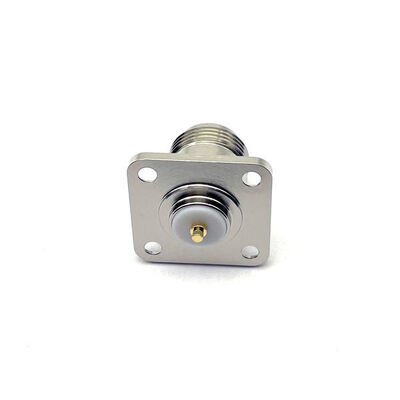 Αγορά N Type Female Flange RF Coaxial Connector with IP65 Rating Phosphor Bronze Contact for 0~3GHz Frequency ηλεκτρονική κατασκευή