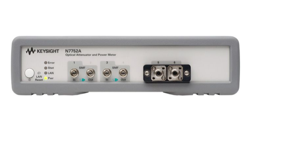Αγορά Keysight N7752A Δύο κανάλια οπτικό Attenuator Power Meter με εύρος μήκους κύματος 1260nm έως 1640nm και ανάλυση 0,01dB ηλεκτρονική κατασκευή