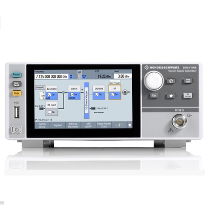 Αγορά Rohde Schwarz SMCV100B Γεννήτρια σήματος διανυσματικού με διαμόρφωση εύρους I/Q από 4 kHz έως 6 GHz και οθόνη αφής 5 ιντσών ηλεκτρονική κατασκευή