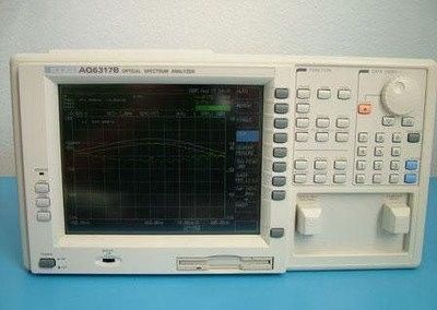 Πρακτική συσκευή ανάλυσης φάσματος 50GHz Ando, επίδειξη Ando AQ6317B χρώματος LCD