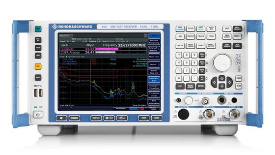 R&S ESR EMI EMC εξοπλισμός δοκιμής για πολλές χρήσεις με την επίδειξη χρώματος