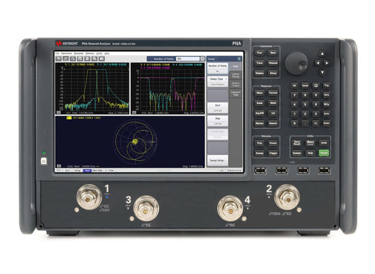 Συσκευή ανάλυσης 900 Hz δικτύων μικροκυμάτων Agilent N5224B PNA 10 MHZ σε 43,5 Ghz