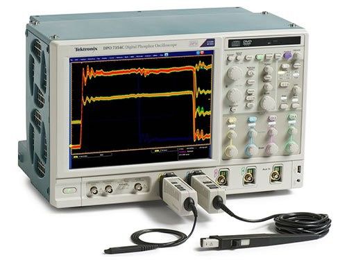 Ψηφιακό οσιλοσκόπιο φωσφόρου Tektronix DPO7104C 1GHz 4 Ch 10 GS/S για την ανάλυση σημάτων