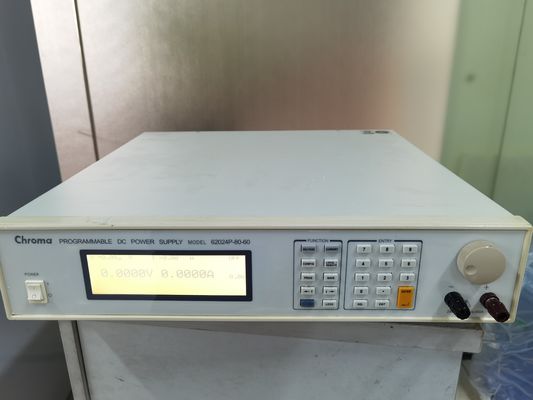 CHROMA 62024P-80-60 Προγραμματιζόμενη πηγή συνεχούς ρεύματος 80VDC/60A/2400W για ενσωμάτωση και δοκιμή ATE