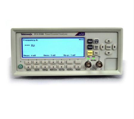 Δοκιμασμένο μεταχειρισμένο Tektronix FCA3100 Μετρητής συχνότητας/Χρονοδιακόπτης 300MHz 50 Ps Std Χρονοδιακόπτης