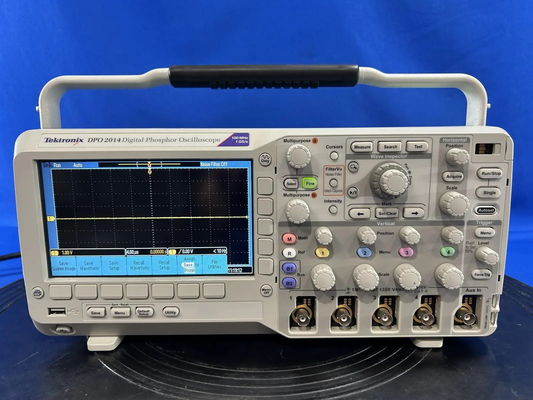 Tektronix DPO2014 Analog Digital Phosphor Oscilloscope 4 Channel with 100MHz 1GS/s Ηλεκτρονική συσκευή που χρησιμοποιείται από την Tektronix