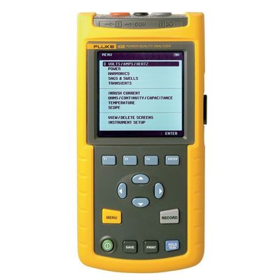 FLUKE 43B Αναλυτής ισχύος 4 ώρες Χρόνος λειτουργίας Ελαφρύ σχέδιο