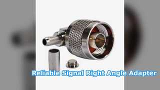 Right Angle Coaxial Adapter Reliable Signal Solution